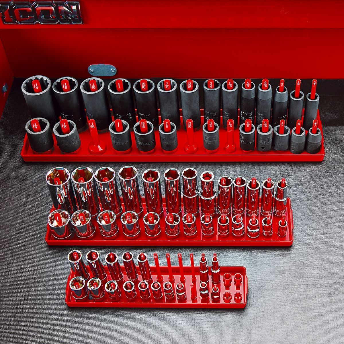 3 Piece Blue Socket Tray F9325
