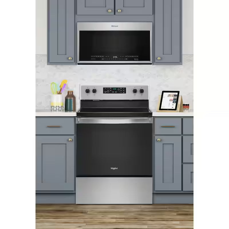 5.3 cu. ft. Electric Range with 5-Elements in Stainless Steel J3808