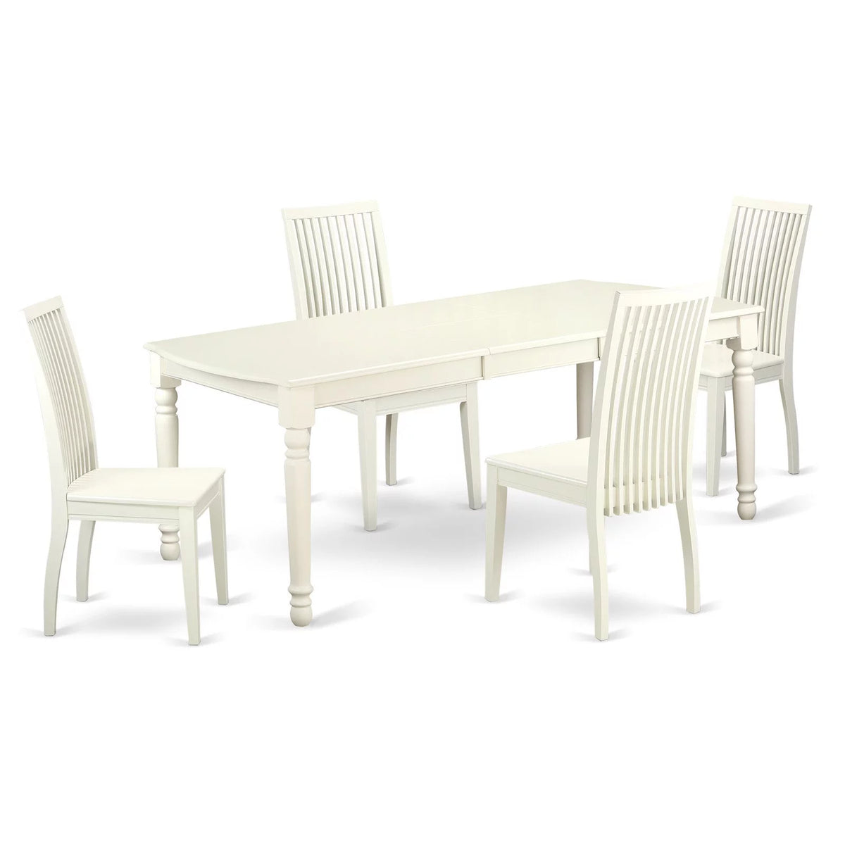 Linen White Dining Room Set E761