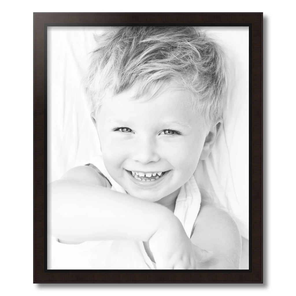 20x24 Inch Windsor Walnut Picture Frame with Plexi Glass G37316