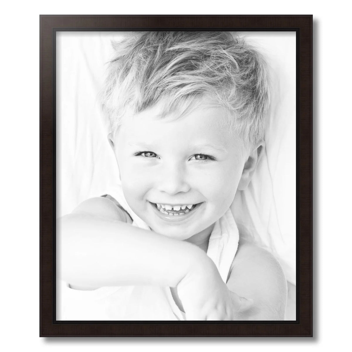20x24 Inch Windsor Walnut Picture Frame with Plexi Glass G37316