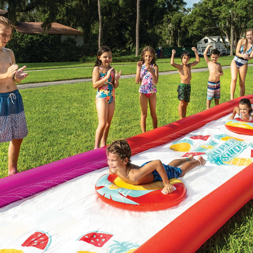 Giant Backyard Double Lane Lawn Slide X926246