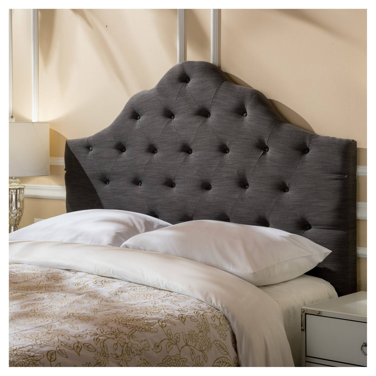 Gray Full/Queen Headboard W652
