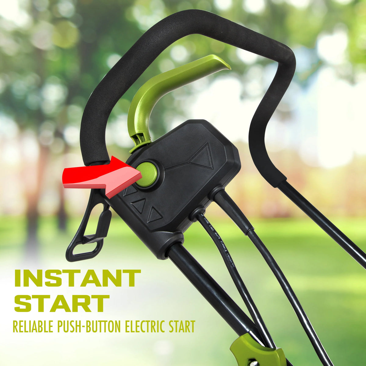 Electric 12.6-inch Lawn Dethatcher + Scarifier with Collection Bag S4112