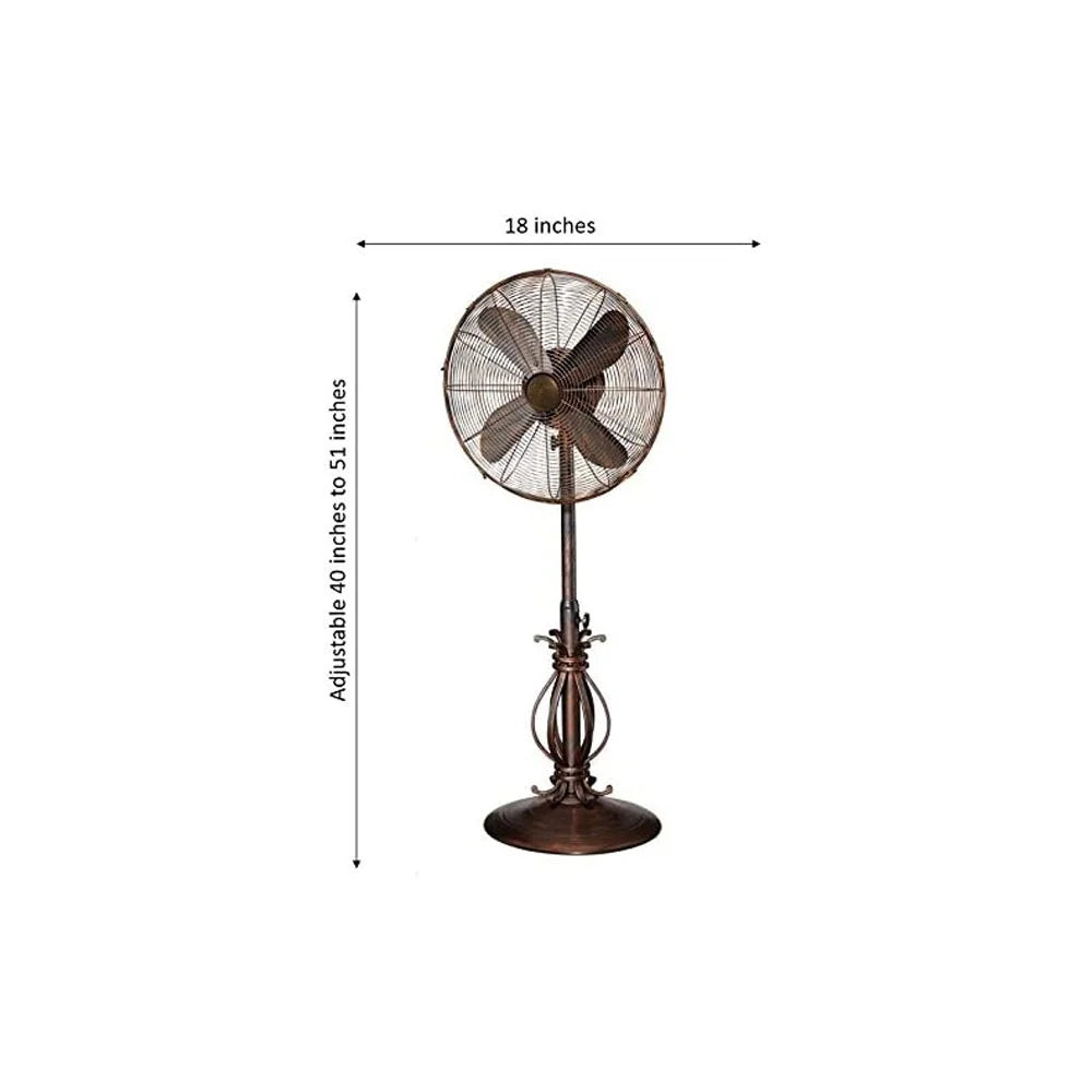 Adjustable Oscillating Outdoor Pedestal Fan B869282