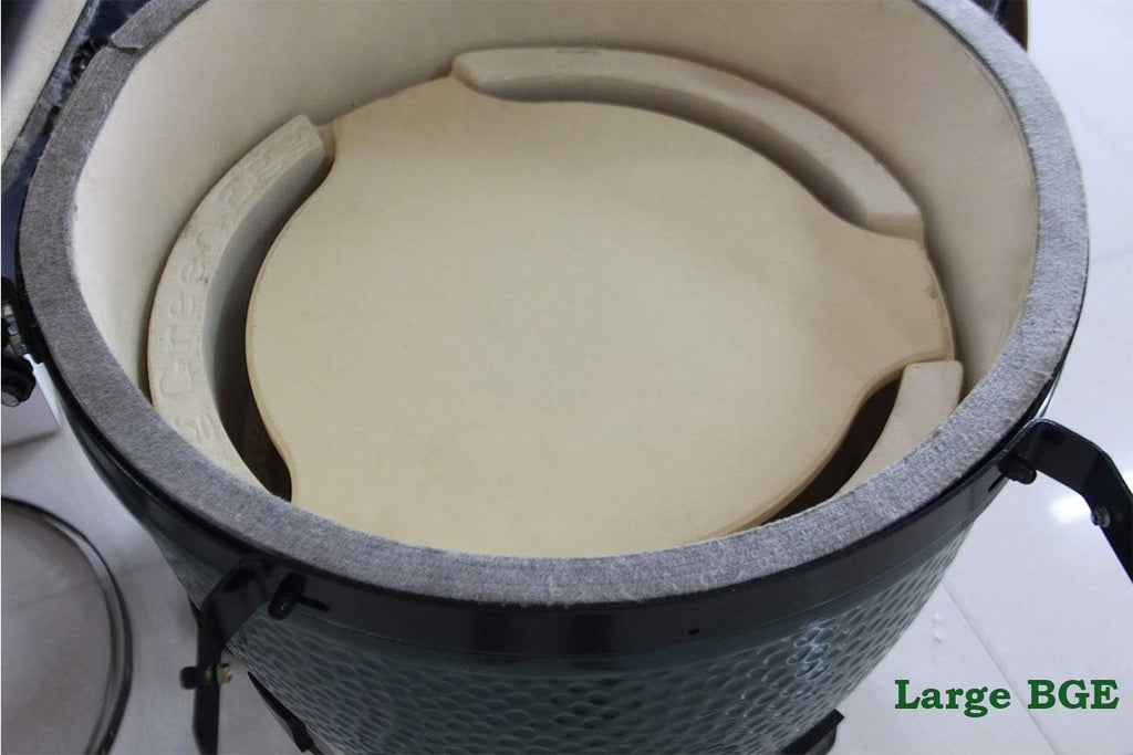 15 Round Ceramic Pizza Stone for Grill and Oven G11879