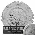 Cremont Ceiling Medallion Ultra Pure White Crackle I92853