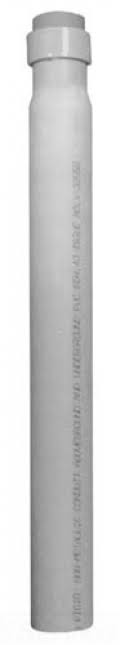 2 inch Rigid PVC Meter Riser Expansion Coupling with Terminal Adapter W6896