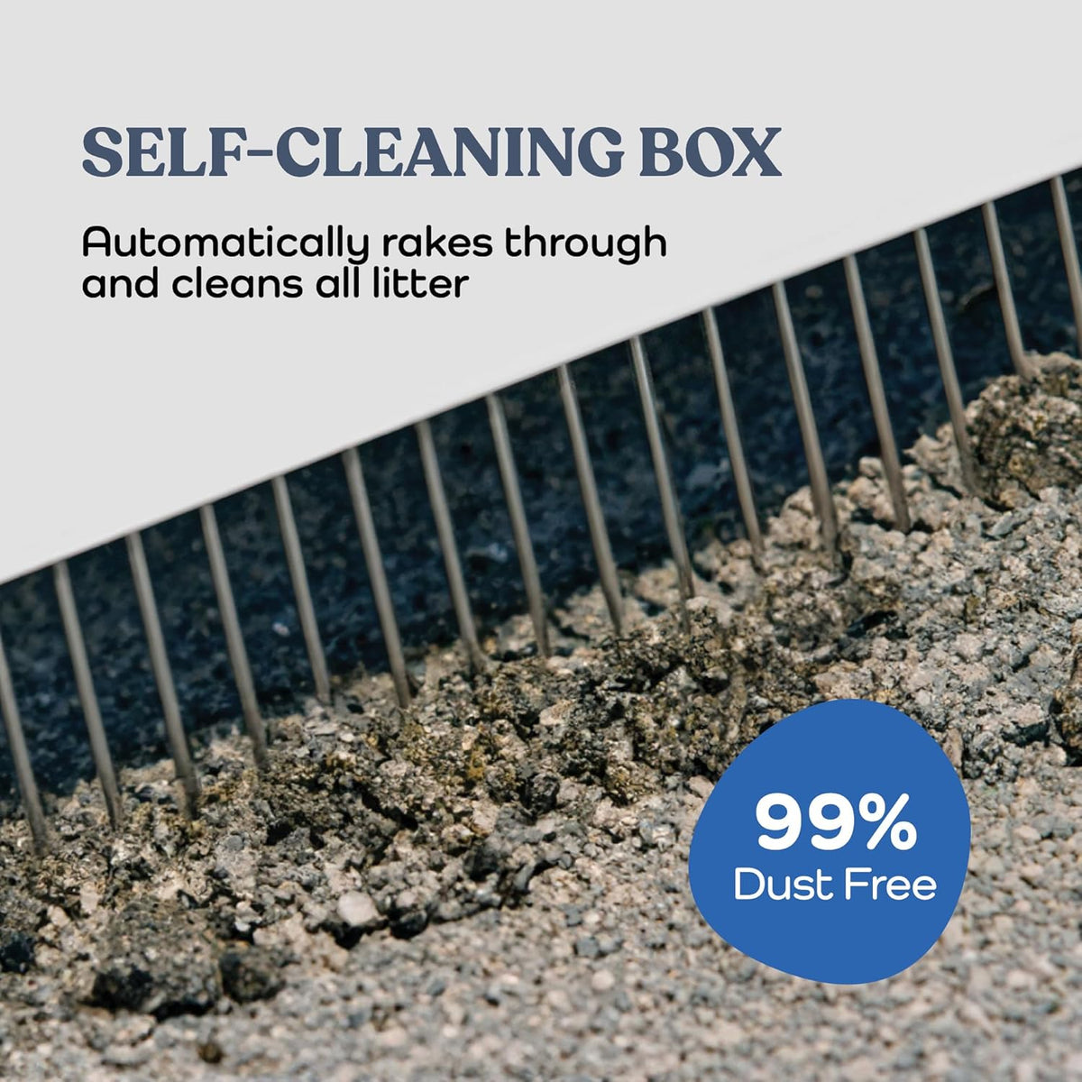 Self Cleaning Cat Litter Box with Odor Eliminator K6365