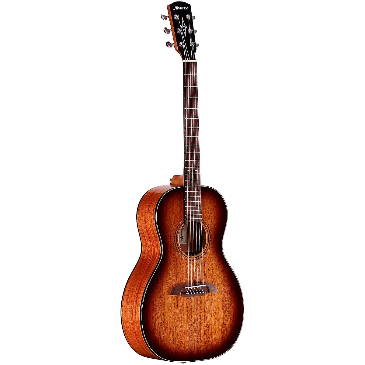 Parlor Acoustic-Electric Guitar Shadow Burst N9872