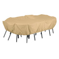 Terrazzo Patio Table & Chair Set Cover Q2391