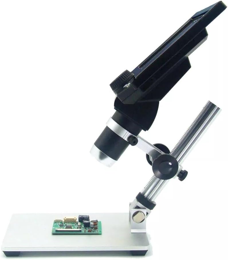 12MP 7 Inch LCD Digital Microscope with Aluminum Alloy Stand I839