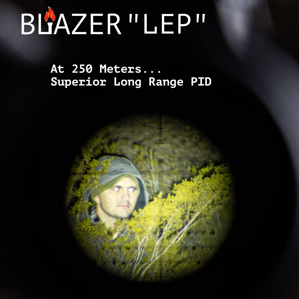 Blazer LEP White Light Illuminator & Flashlight with Rail Clamp Mount E903985
