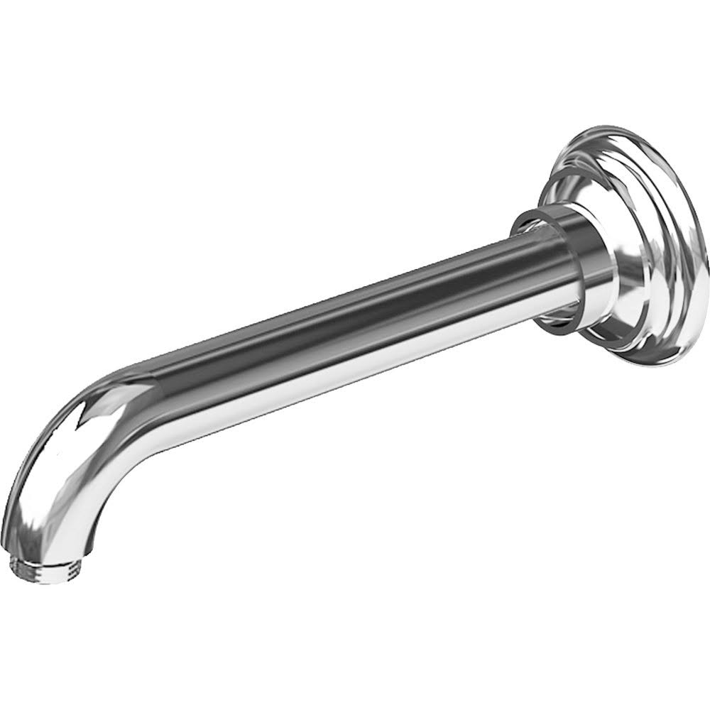 Polished Nickel Shower Arm with Flange C53753