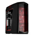 ATX Computer Case Titanium with Red LED K8832