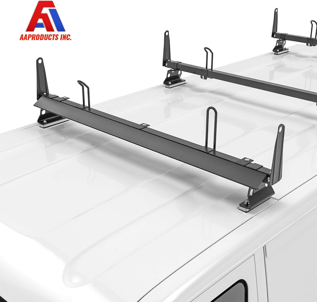 Black Steel Van Rack Wind Deflector, Pack of 2 T52094