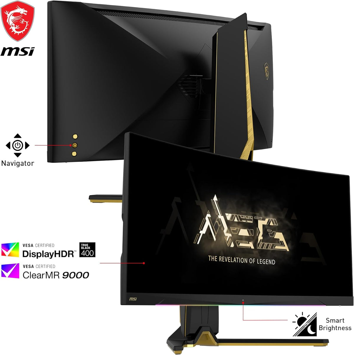 34" Curved OLED Gaming Monitor, 3440 x 1440, 0.1ms, 175Hz, HDR 400 G712