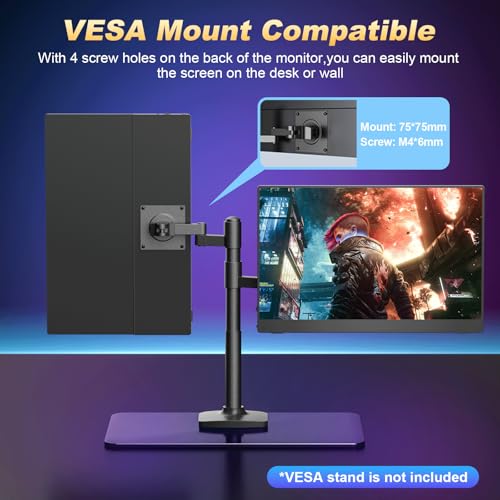 18.5 Inch 120Hz 1080P FHD IPS Portable Monitor E994045