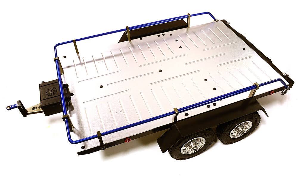1/10 Flatbed Dual Axle Car Trailer Kit X1521