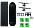 Black 33" Skateboard Complete with Trucks and Wheels S1798