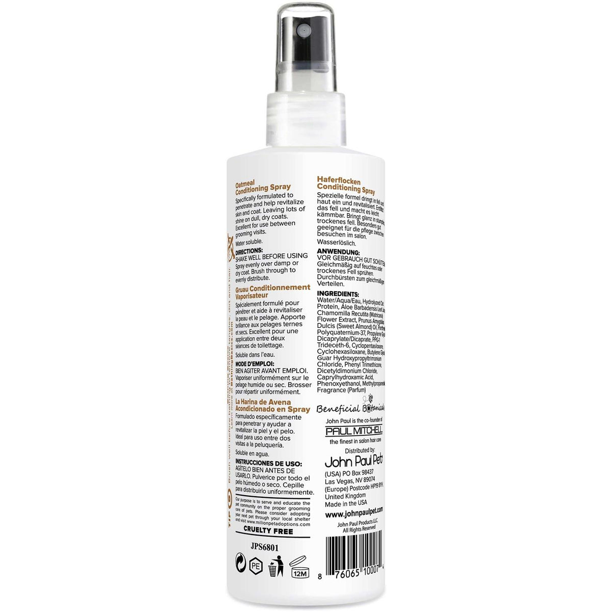 Oatmeal Conditioning Spray K198809