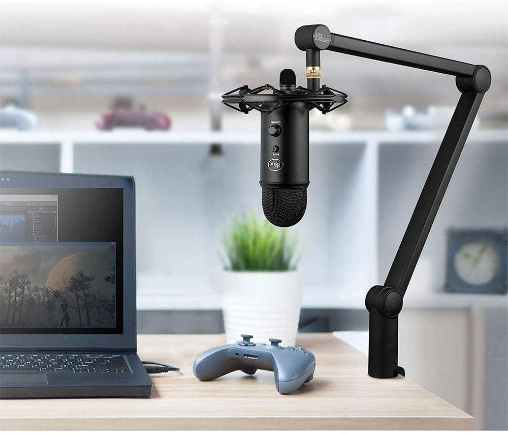 Blue Broadcast Microphone Bundle with Headphone & Pop Filter X97992