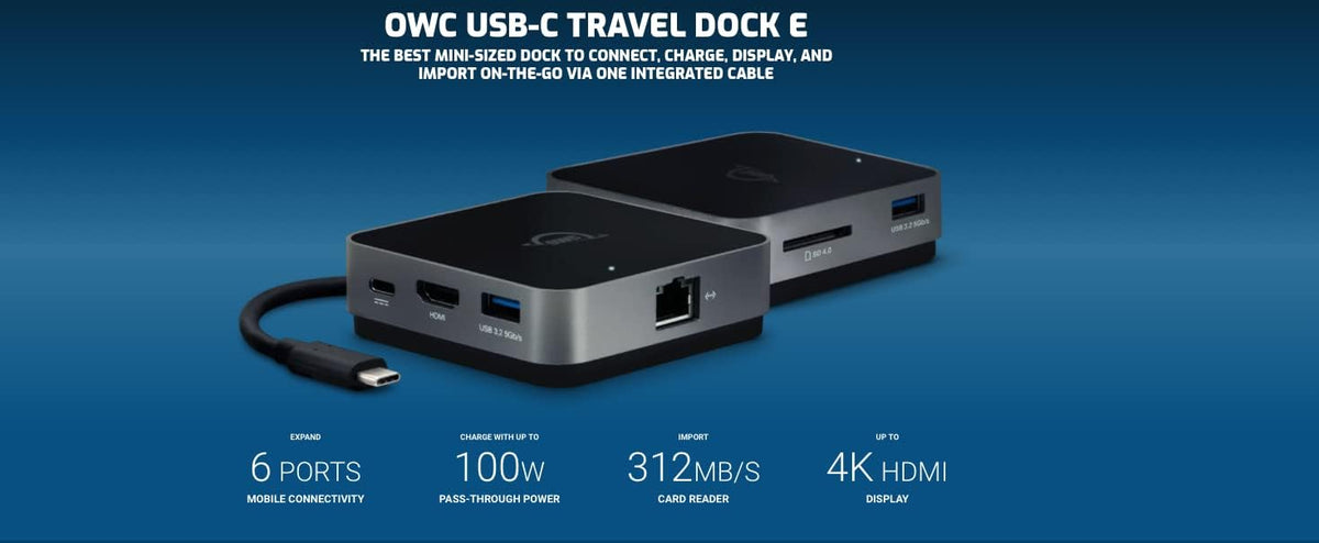 USB-C Travel Dock 5 Port with HDMI SD Card Space Grey Y2865