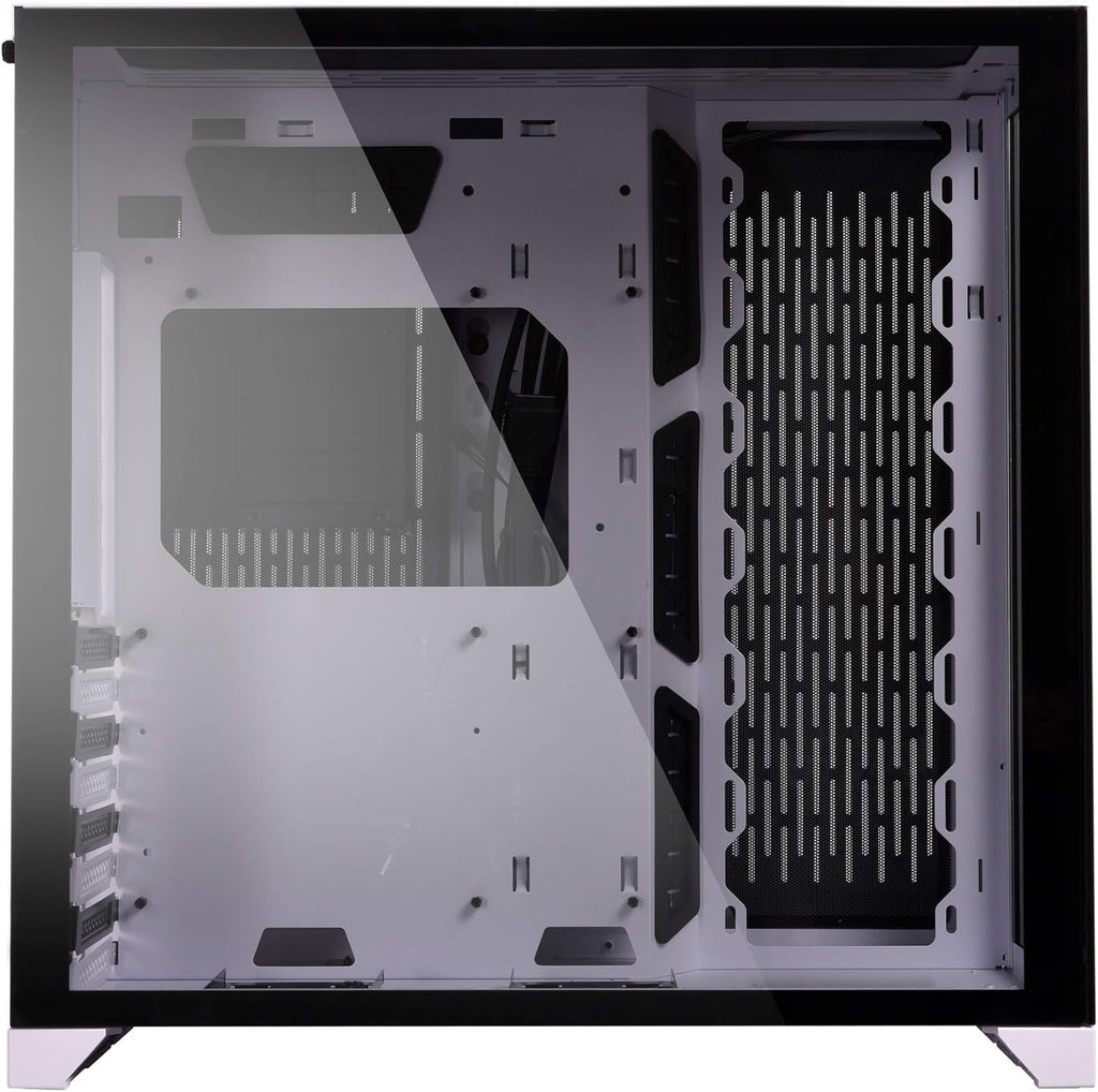 White ATX Mid Tower Tempered Glass Computer Case O708