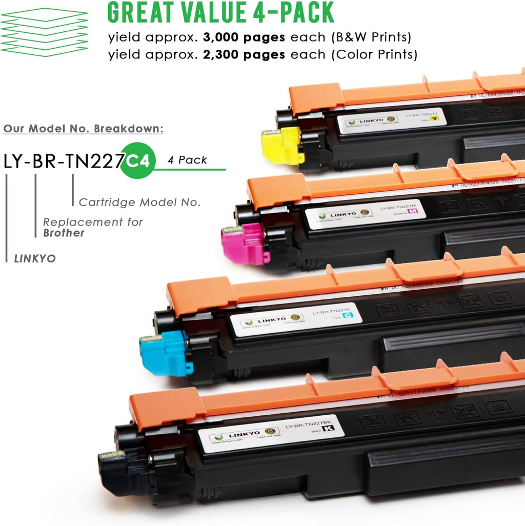Compatible Toner Cartridge 4-Pack K6726