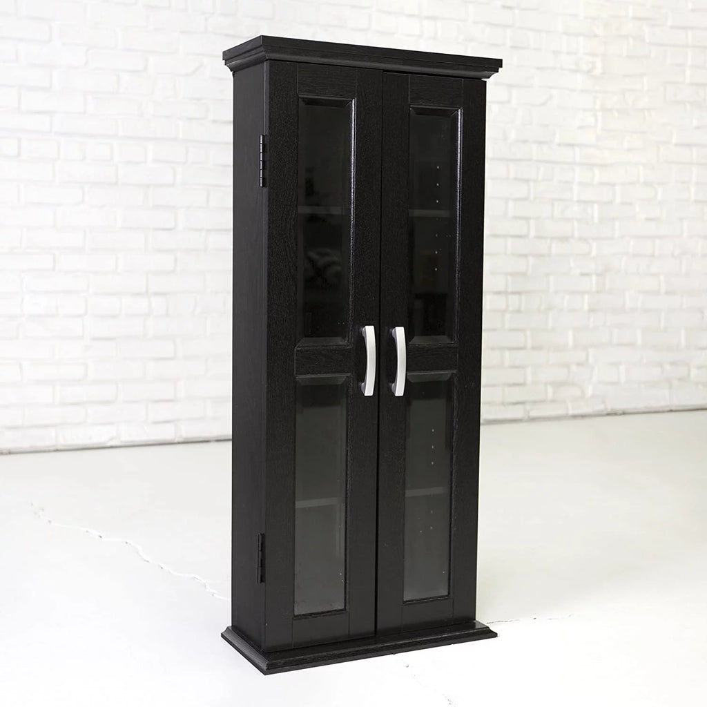 4 Tier Black Bookshelf V870949