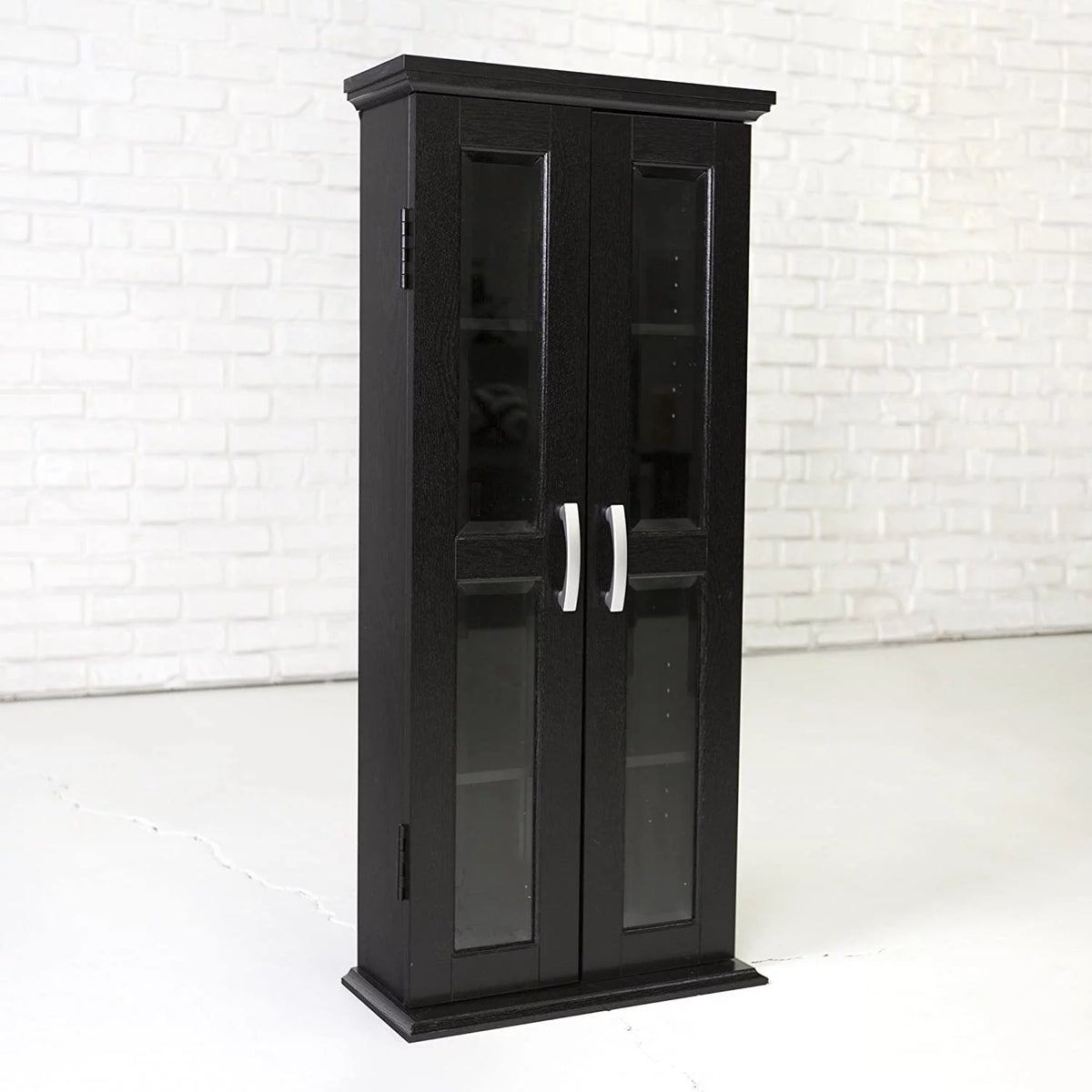 4 Tier Black Bookshelf V870949