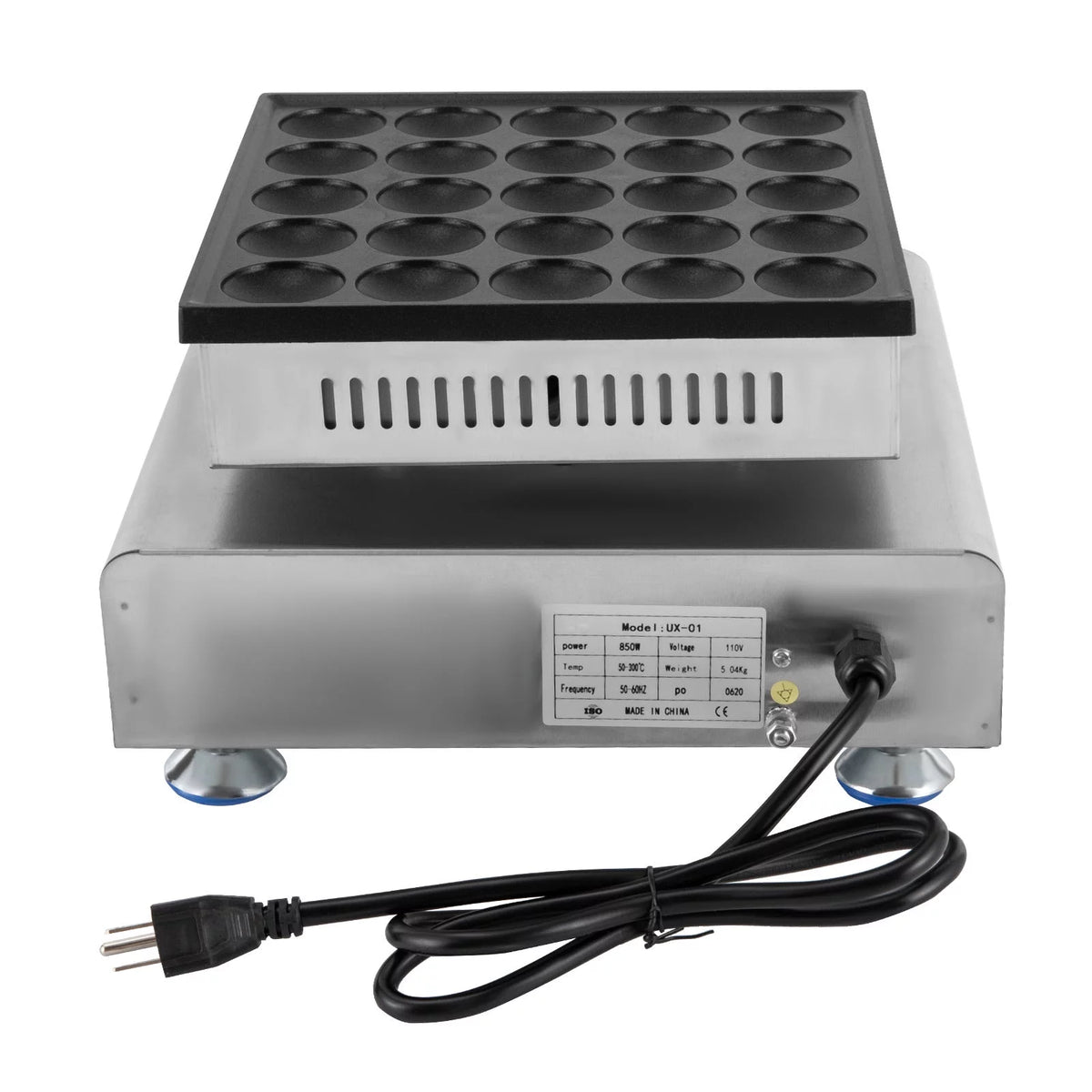 25 PCS Non-stick Electric Pancake Maker K7186