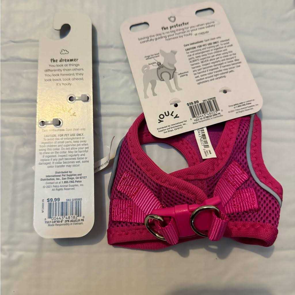 Mesh Dog Harness V960