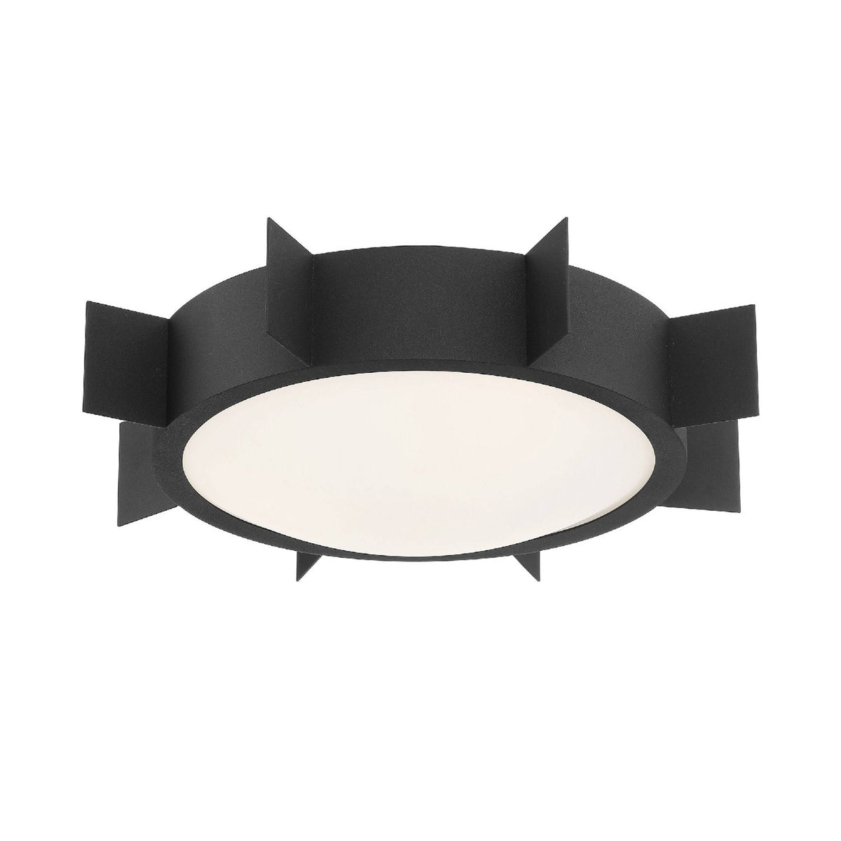 Black Forged Ceiling Mount E56714