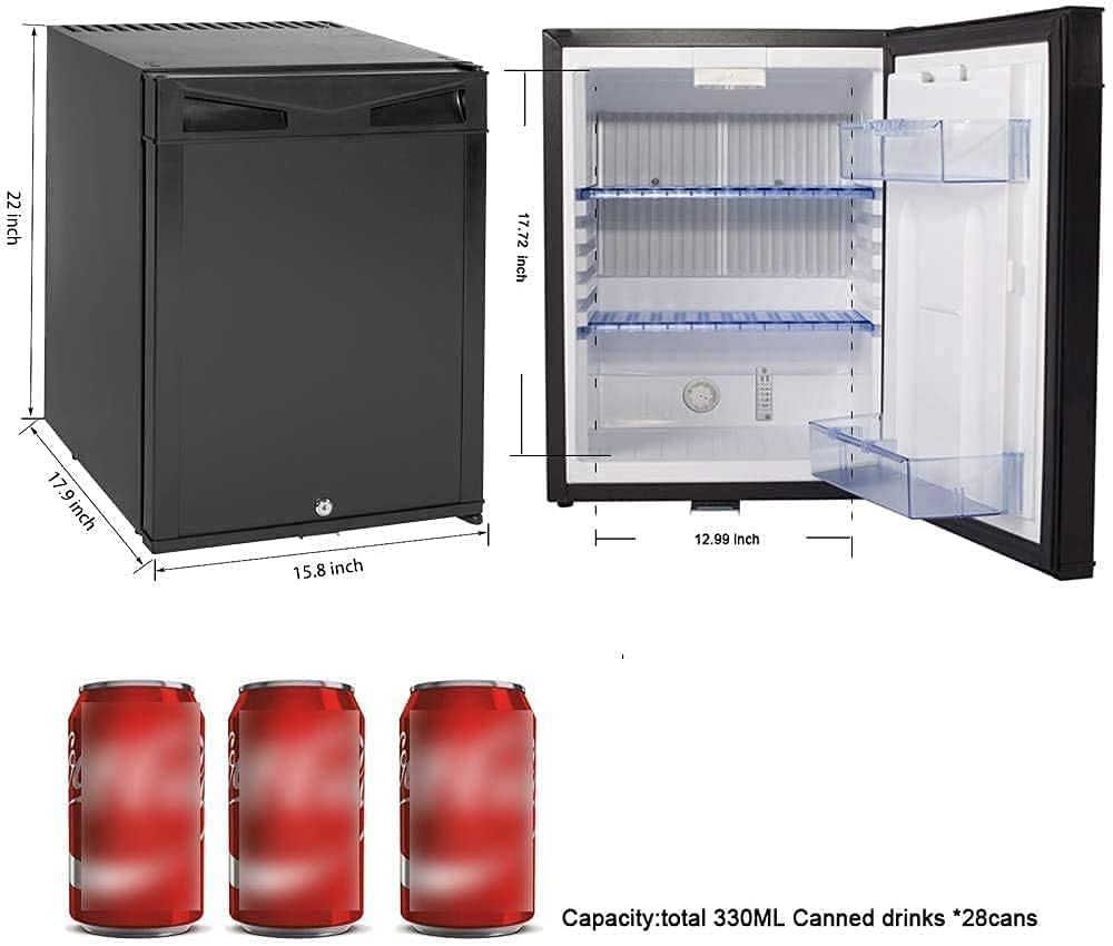 110V 1.6 Cu.Ft Compact Refrigerator with Reversible Door, Black P8761