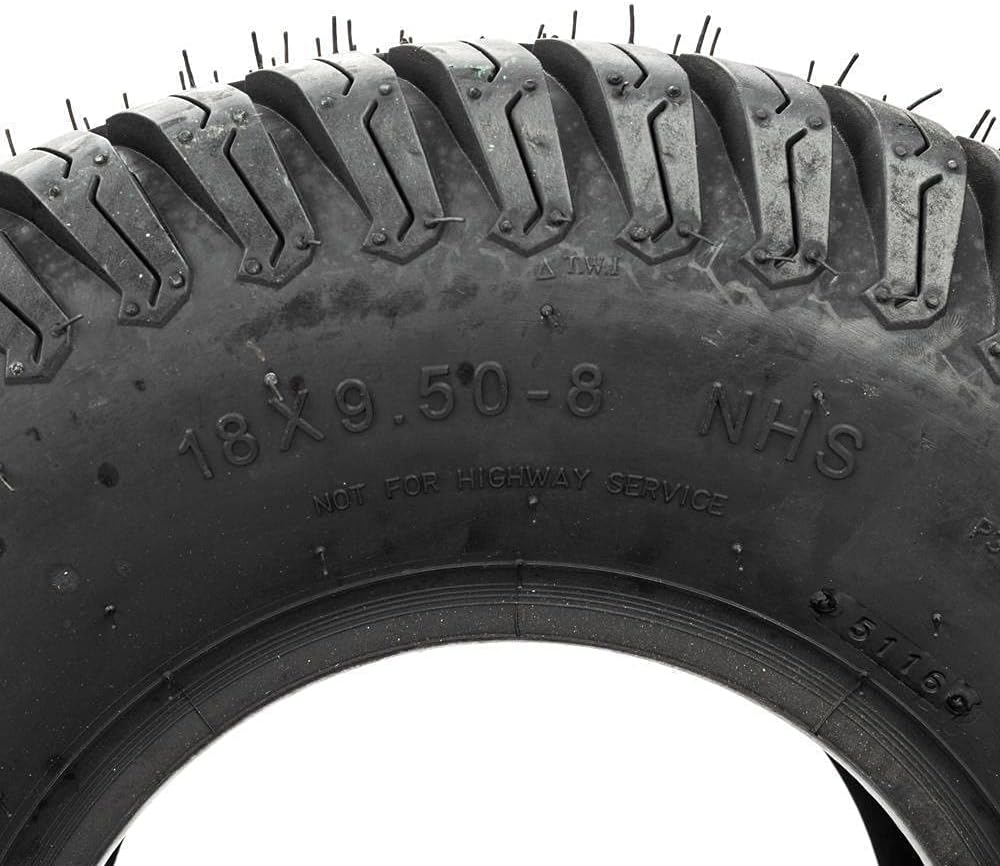 18x9.50-8 4Ply Tubeless Turf Tires, Set of 4 S335