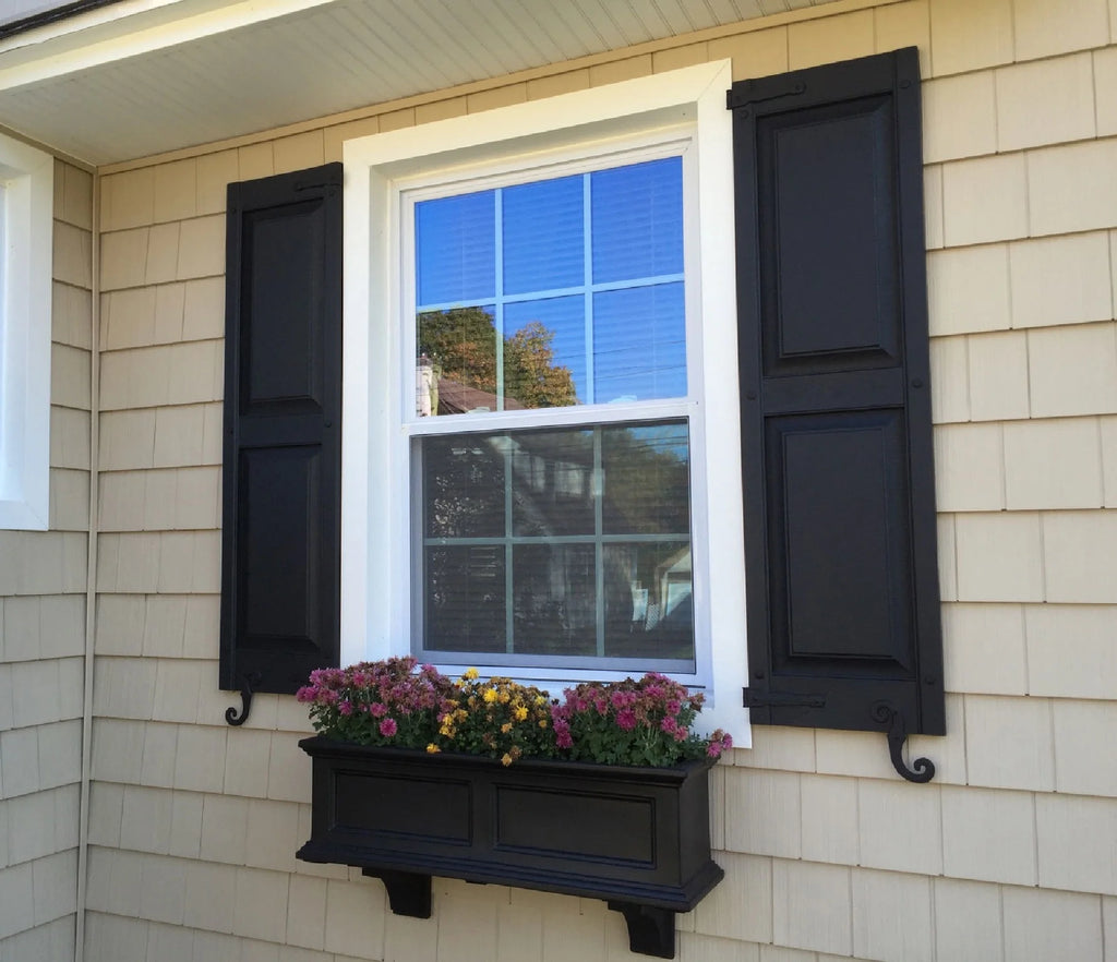 Vinyl Double Panel Shutters G3218