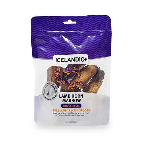 Lamb Horn Marrow Dog Treats 4 oz C8447