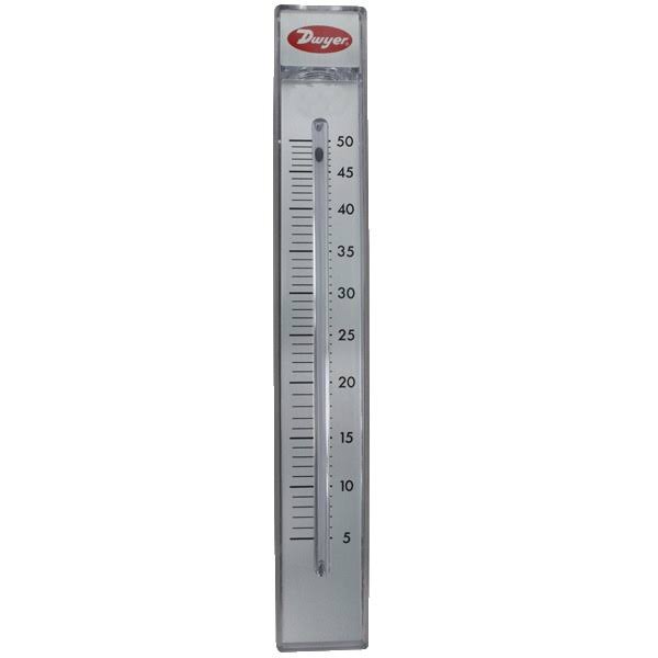 Rate-Master Flowmeter, 20-200 SCFH AIR, 10x22 Scale, No Valve N6352