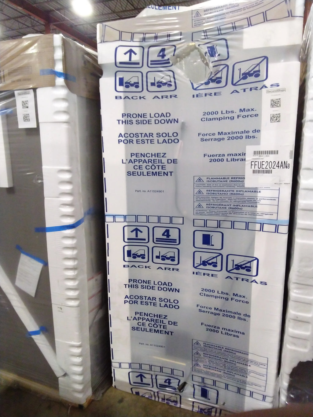 20 CU FT. Upright Freezer with Auto-Close Doors A542235