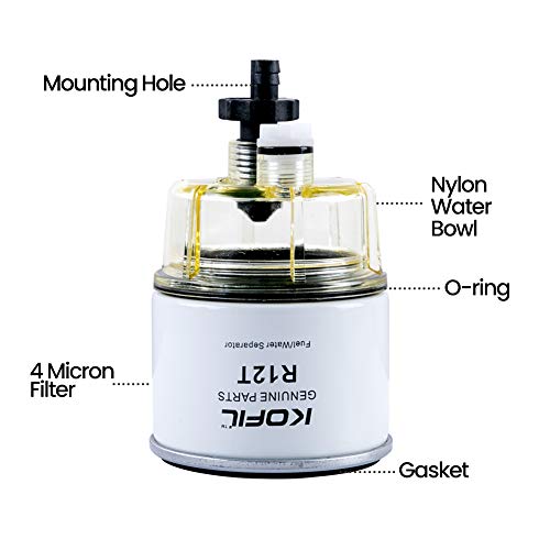 Fuel Water Separator Filter Marine SPIN-ON Filter P7318