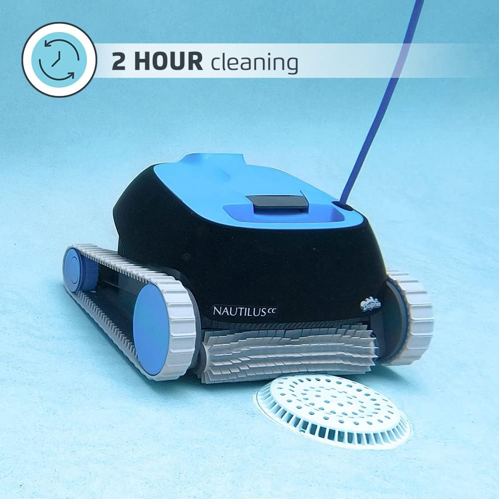 Automatic Robotic Pool Cleaner with Large Capacity Top Load Filter Basket Y22812