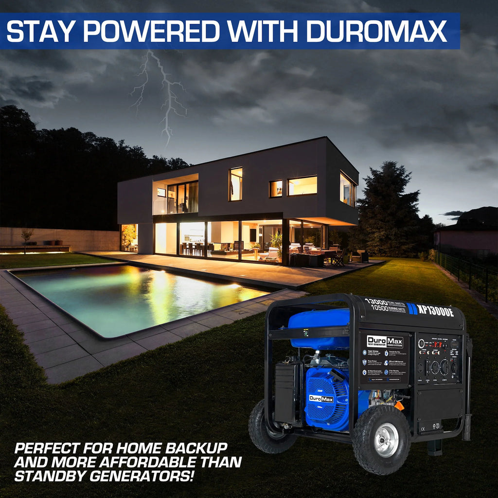 13,000 Watt Portable Gas Powered Generator I938938