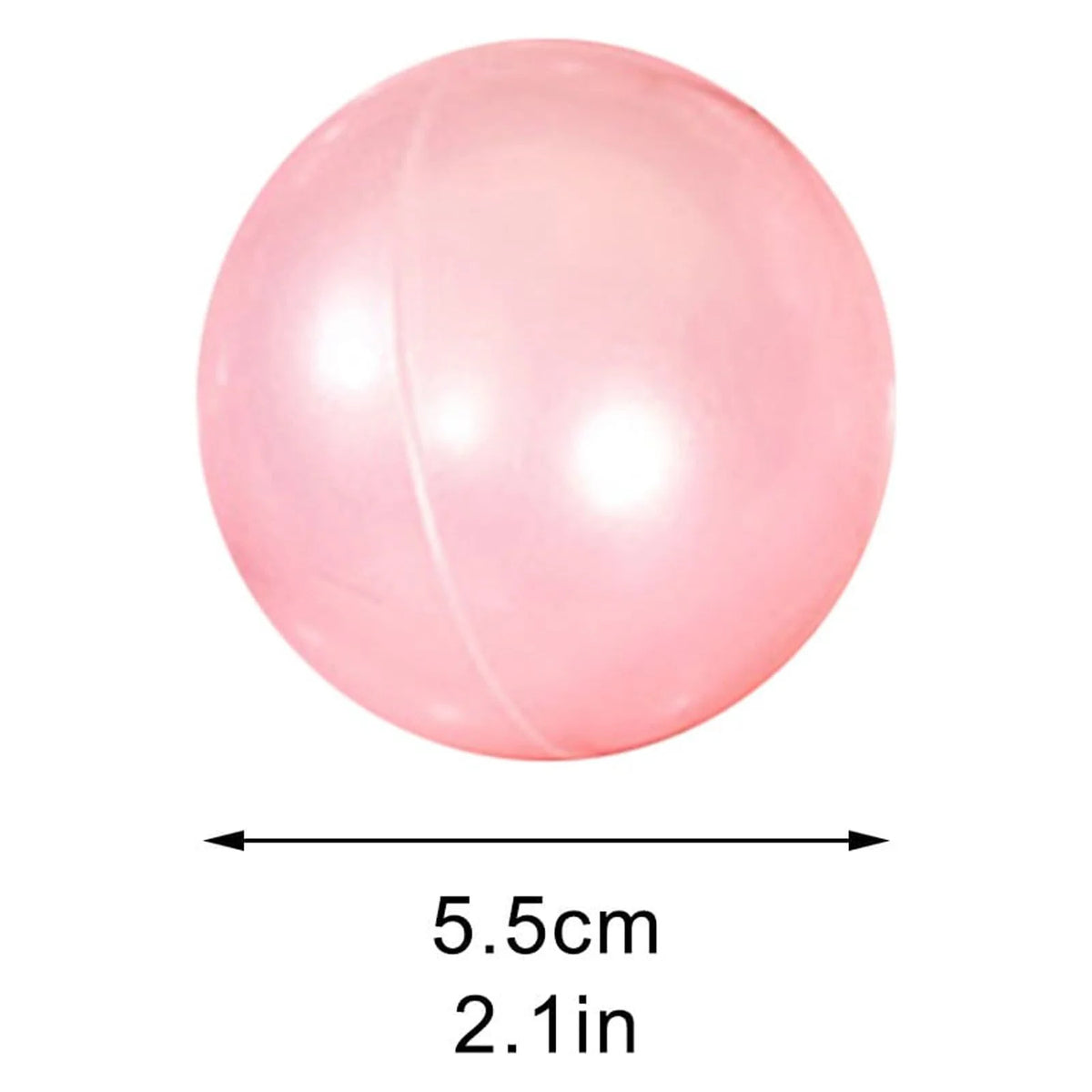 50PCS 5.5cm Colorful Soft Plastic Ocean Balls Q251
