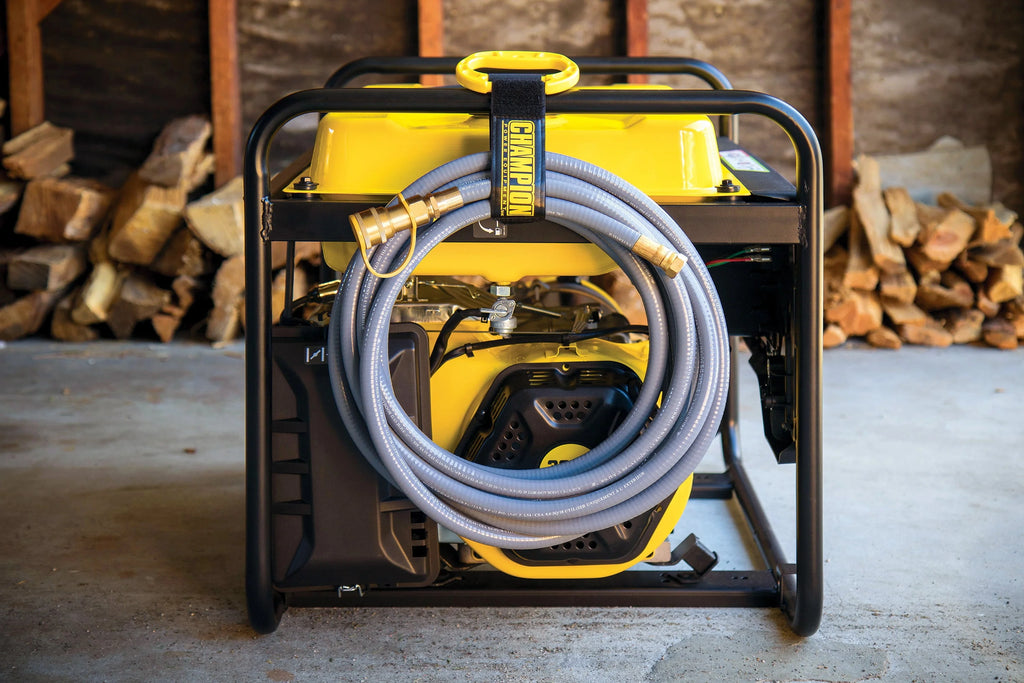 8000-Watts Tri-Fuel Portable Natural Gas Generator with Electric Start E62370