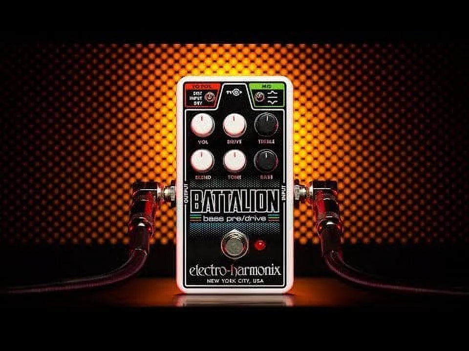Bass Preamp/Overdrive Effects Pedal Y186