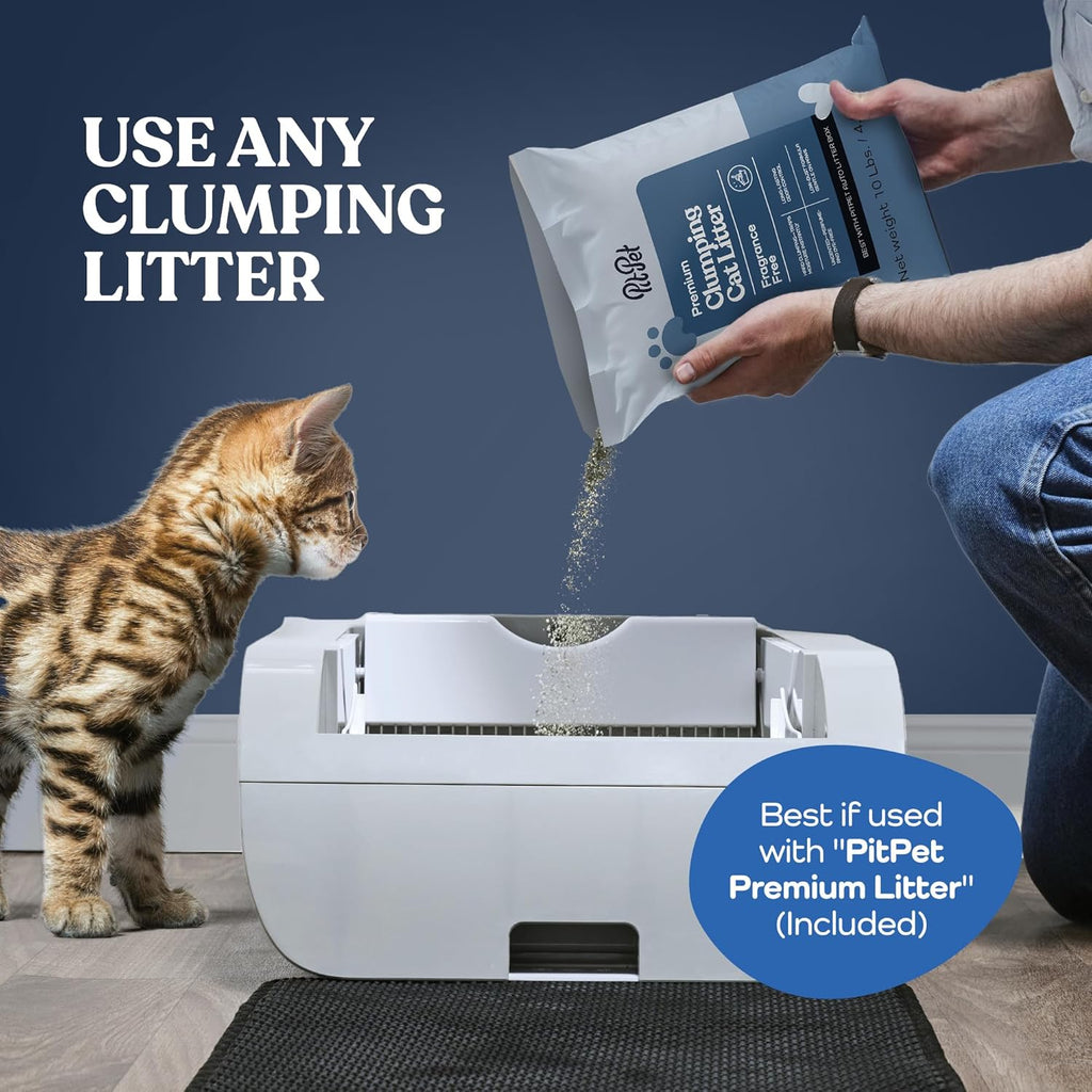 Self Cleaning Cat Litter Box with Odor Eliminator K6365
