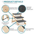 Wooden Pet Stairs H70988