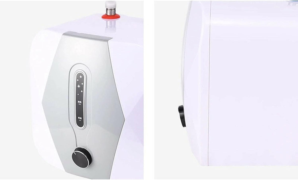 1500W 8L 110V Compact Instant Electric Tank Hot Water Heater IPX4 Mini Tankless Shower 75 ℃ A94627