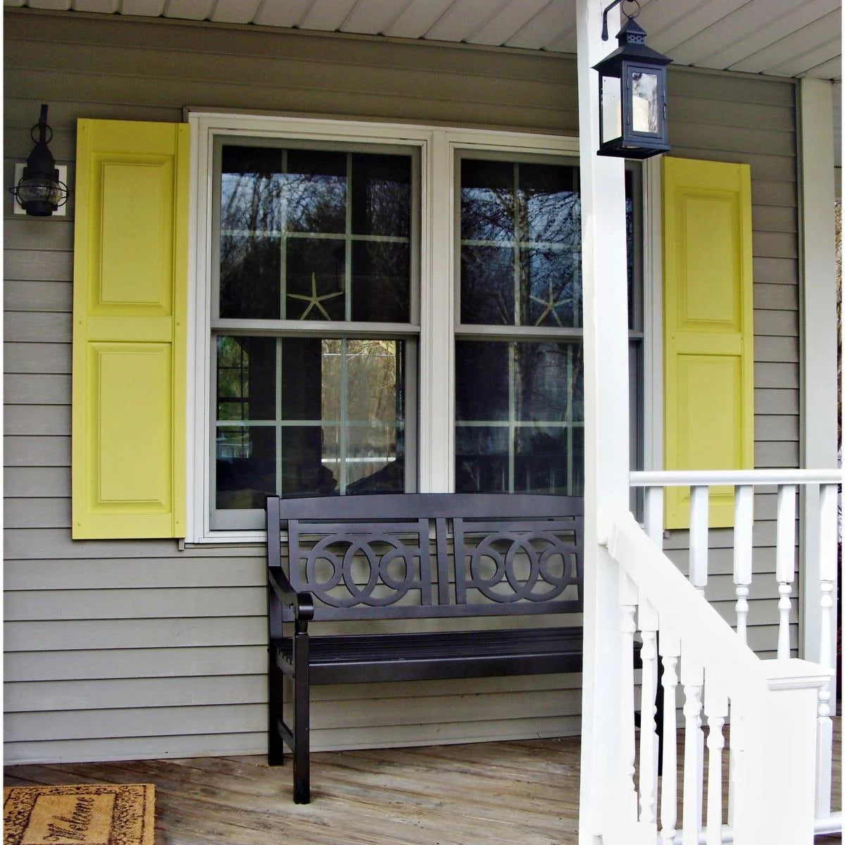 Vinyl Double Panel Shutters G3218